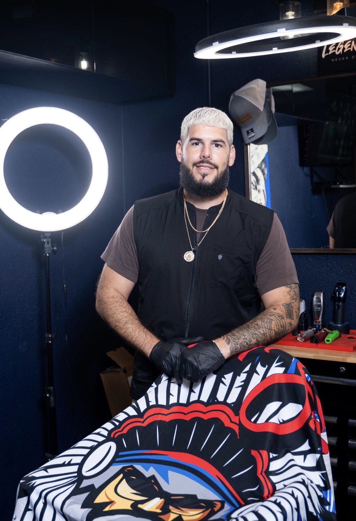 Johnny at Barber Company Lutz