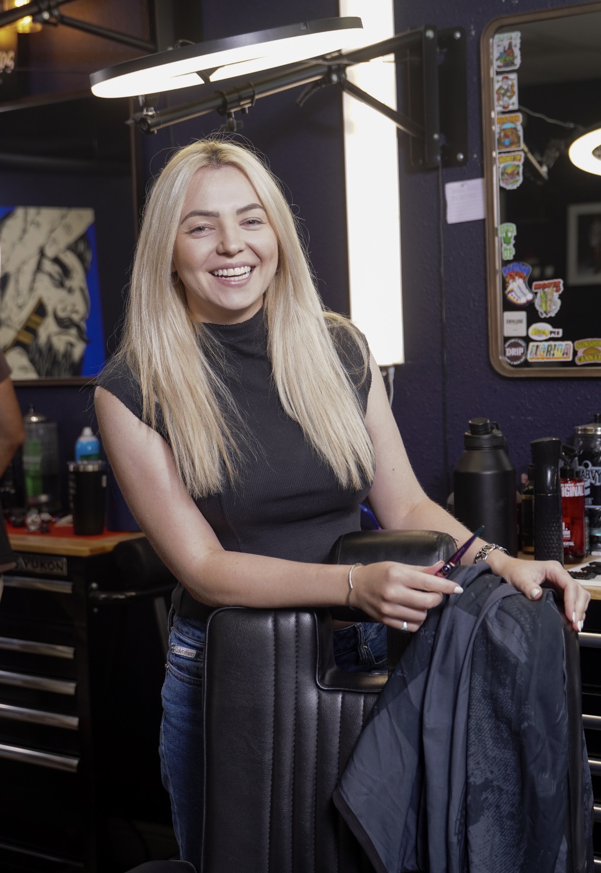 Ali at Barber Company Lutz